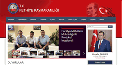 Desktop Screenshot of fethiye.gov.tr
